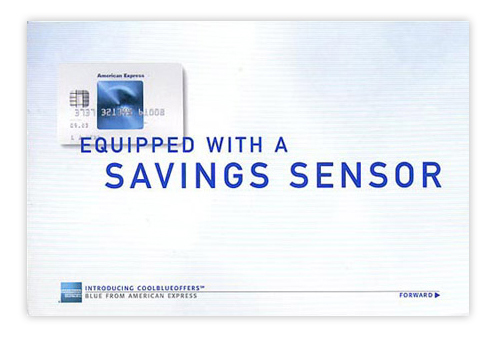 Blue from AMEX Print